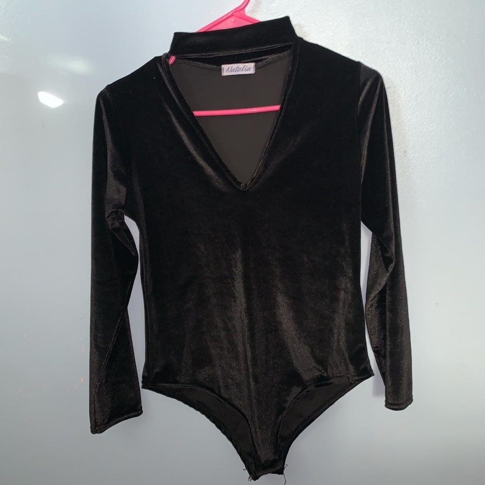Black Velvet Bodysuit 🖤